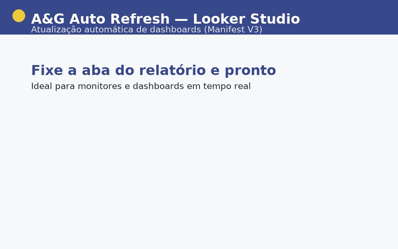 Fixe a aba do relatório e pronto